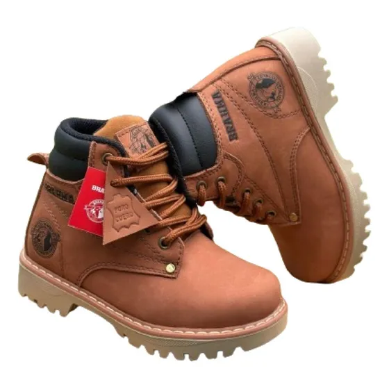 Bota De Niños 100% Cuero