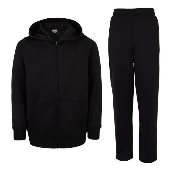 Conjunto De Agasalho Infantil Asics Interlock Aberto