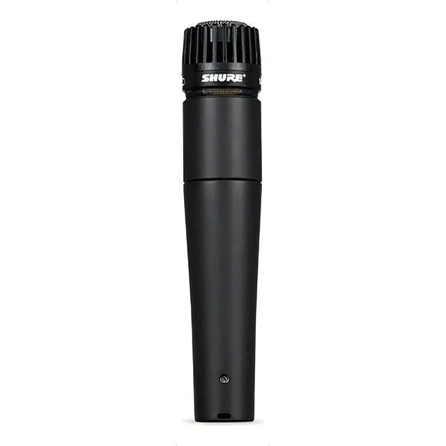 Micrófono Shure SM SM57-LC Dinámico Cardioide color negro