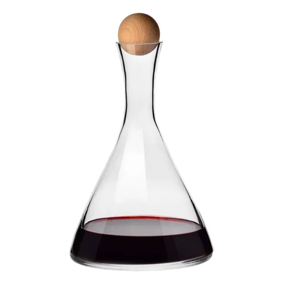 Krosno Decantador De Vino Tinto Jarra De Cristal | 33.8 Onza