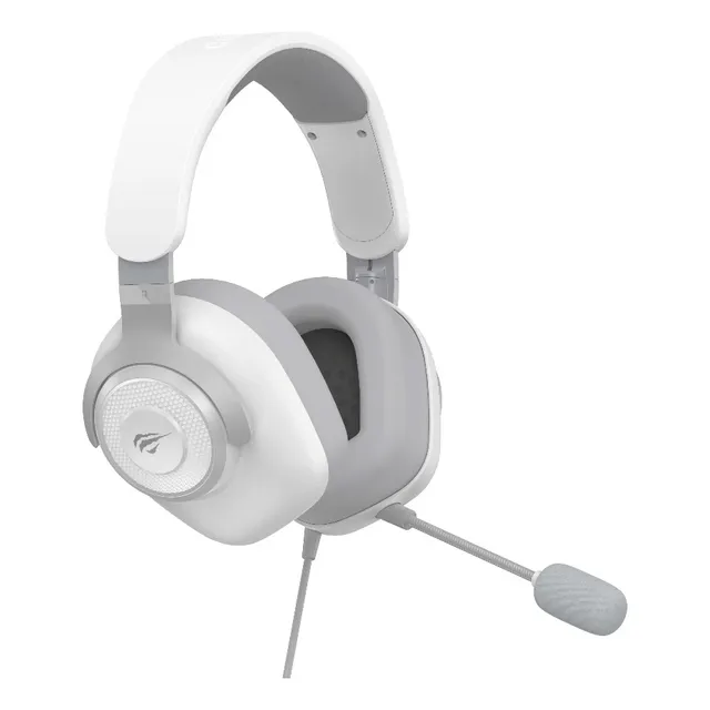 Fone De Ouvido Gamer Havit H2230d 7.1 P3 50mm Para Pc E Consoles Cor Branco Fone De Ouvido Gamer Havit H2230d 7.1 P3 50mm Para Pc E Consoles Cor Branco