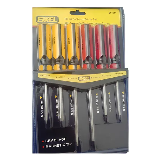 Juego Destornilladores 6pcs Exxel