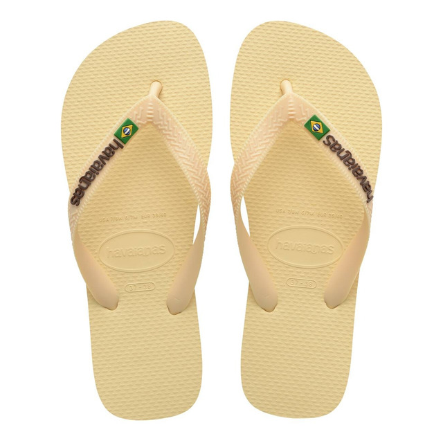 Chinelo Havaianas Brasil Logo Unissex Original