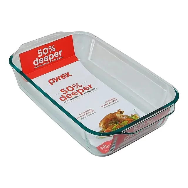 Fuente Pyrex Rectangular Deep 4.7lt