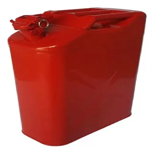 Bidón Metálico Rojo Para Gasolina 20 Lts