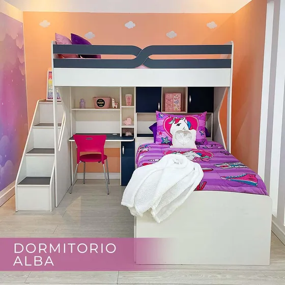 Dormitorio Litera Con Duplex 'alba'