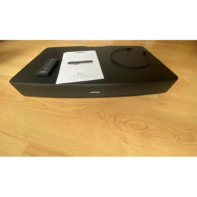 Bose Solo Tv Sound System Negro Nd