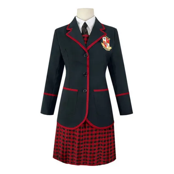 The Umbrella Academy - Cosplay Mujer Uniforme Aesthetic