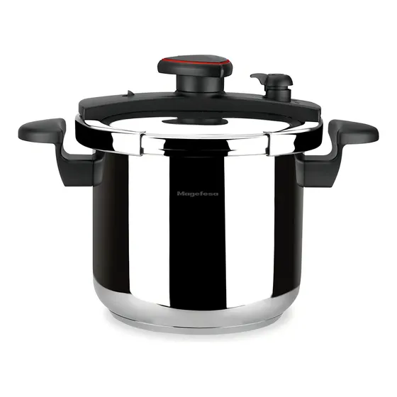 Olla A Presión Magefesa Astra de 6 litros, Fabricado en Acero Inoxidable
