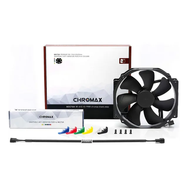 Ventilador Noctua Nf-a15 Hs-pwm Chromax.black.swap Alto Rend