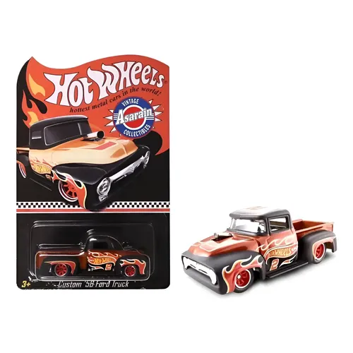 Custom Chevy C10 Japan Exclusive Fortune Kat 1/64 Hot Wheels
