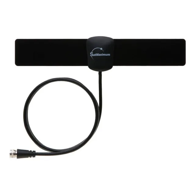 Antena Hoja Plana Tv Par Hdtv Dtv Hd Vhf Uhf Fm Am Fta Señal