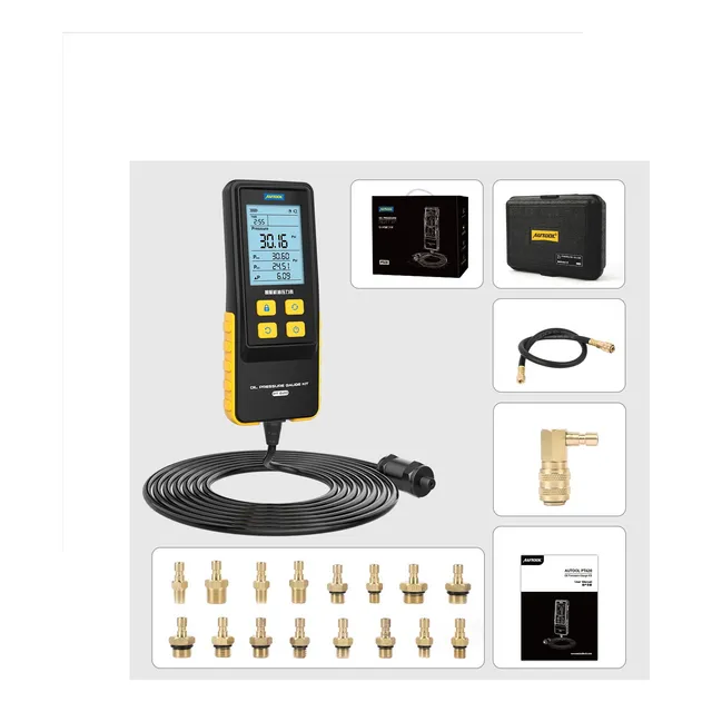 Medidor Presión De Aceite Digital  De Motor Pt620 Autool 