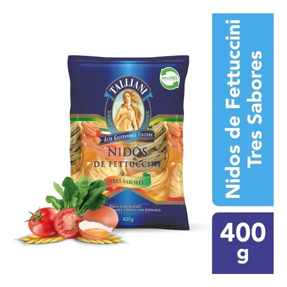 Nido Fettuccine Al Huevo Tr3s Talliani 400 G | Cuotas sin interés
