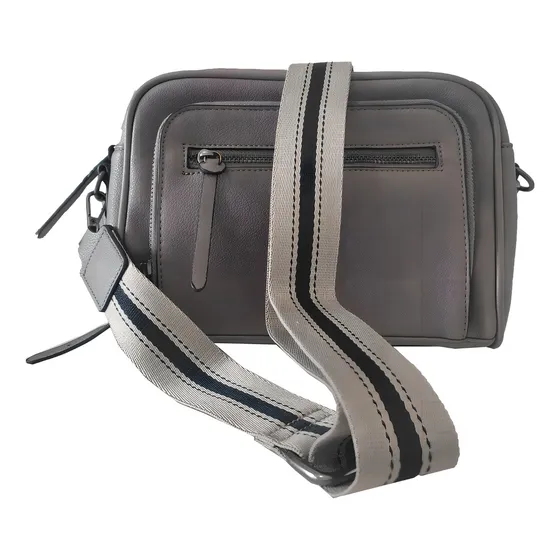 Bandolera Con Cierre Y Correa Montpellier Lincoln's LG Color Almendra