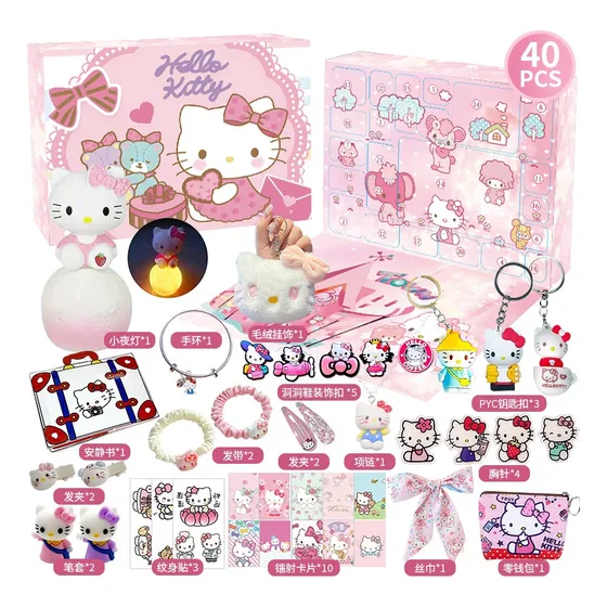 Juguete Caja Misteriosa Hello Kitty Figura Sorpresa Sellado