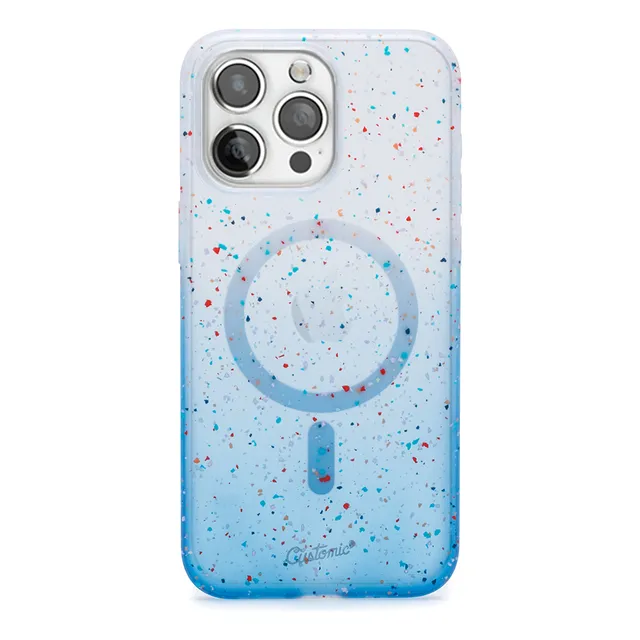 Capa Customic Para iPhone 15 Pro Max Spot Reciclado Ms Grad