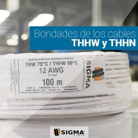 Cable Sigma Variedad De Calibres, 100% Cobre