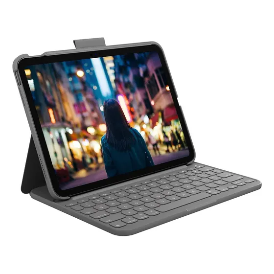 Capa C/ Teclado Logitech Slim Folio iPad 10th Gen 920-011368