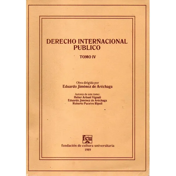 Derecho Internacional Publico Tomo 4 
