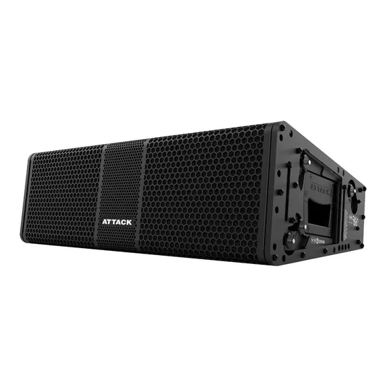 Caixa Line Array Attack Versa Red Vsl 206 2x6 + 1dr C/ Nfe