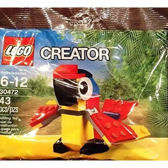 Bolsa De Plástico Lego Creator Mini Build Animal, Promoción