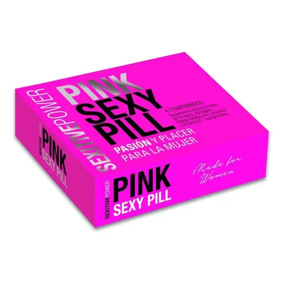 Pink Sexy Pill Suplemento Vigorizante P Mujer Sexitive