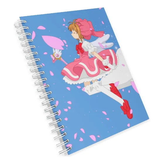 Libreta Pasta Dura Dibujo Anime Personalizable  Lf A-c01