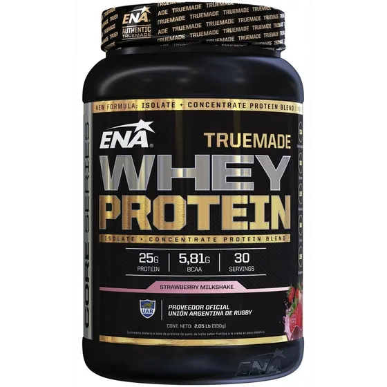 True Made Whey Protein Ena 1 Kilo Aislada Proteina Liviana