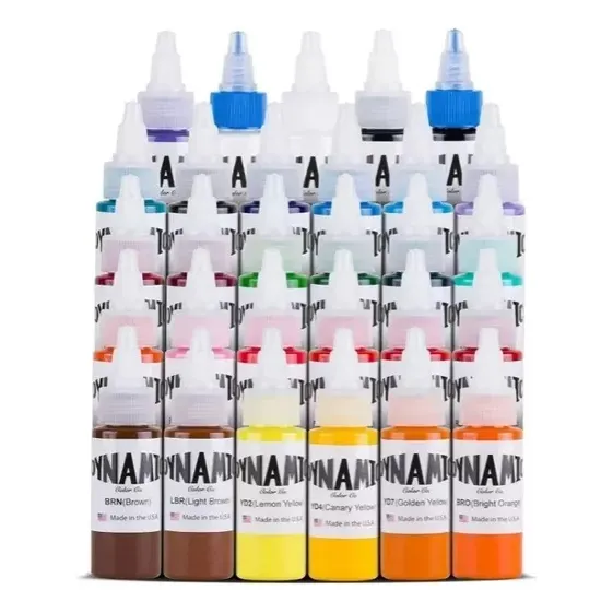 Tinta Para Tatuar Dynamic 1 Oz Reenvasada