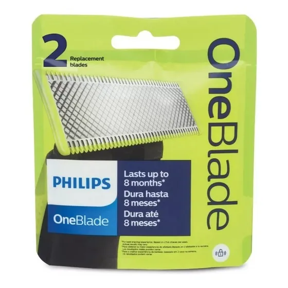 Repuesto De Cuchillas Philips One Blade X2 Qp220/51