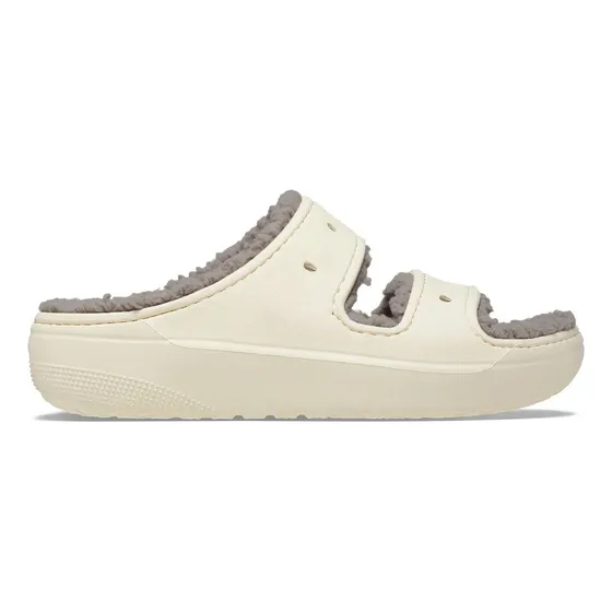 Zuecos Crocs Orignales Classic Cozzy Sandal Beige