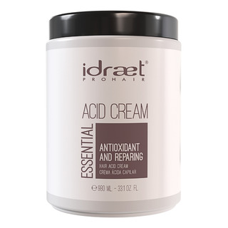 Idraet Pro Hair Essentials Crema Ácida Capilar 980ml Idraet Pro Hair Essentials Crema Ácida Capilar 980ml