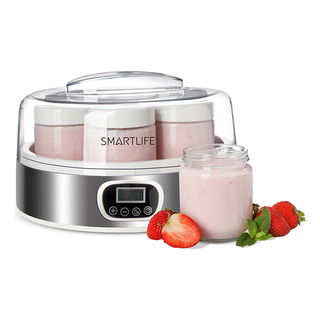 Yogurtera Smartlife Con 7 Frascos De Vidrio 1.4 L Sl-ym230 Yogurtera Smartlife Con 7 Frascos De Vidrio 1.4 L Sl-ym230