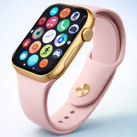 Smartwatch S10 Série 10 Relógio Digital Masculino Feminino Resistente A Agua Caixa dourado Com 2 Pulseiras Smartwatch Completo Compatível Android E Ios Monitor Atividades 3 Tech Liso Dourado
