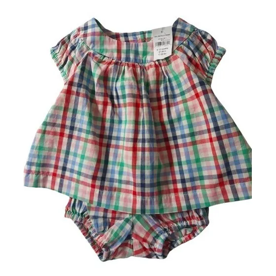 Vestido Para Bebé De 6-12 Meses.  Marca: Gap