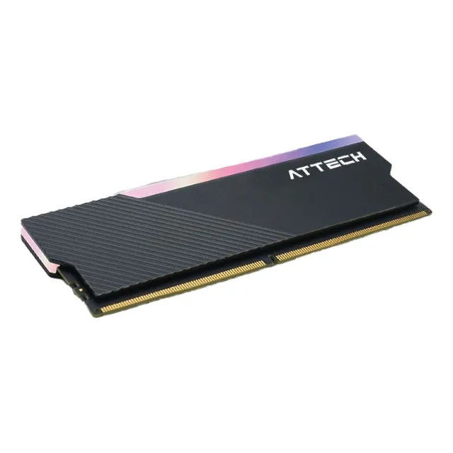 Memoria Ram Rgb Ddr5 32gb Attech 4800-6000 Mhz Xmp & Expo
