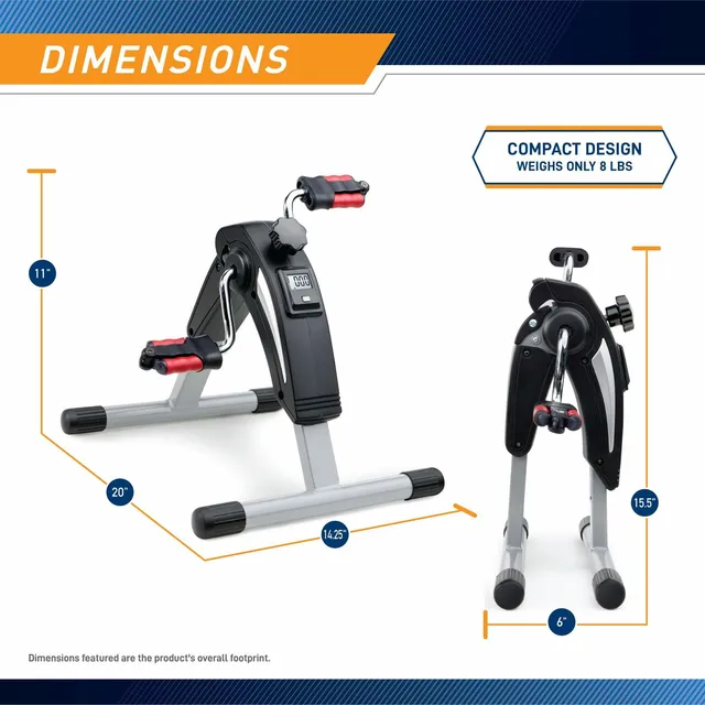 Marcy Mini Bicicleta Magnetica Portatil Ciclo Para Casa