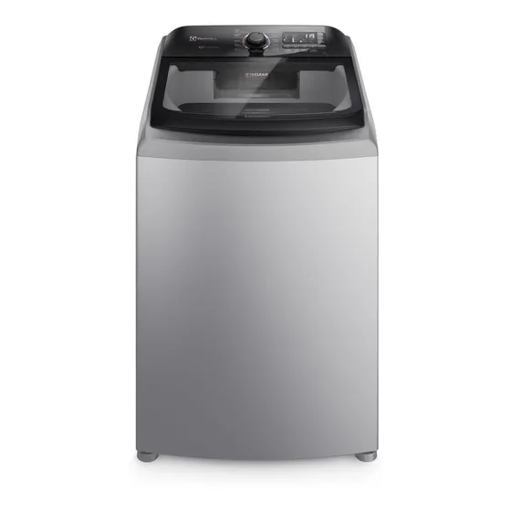 Lavadora automática Electrolux Premium Care hasta 22kg color gris
