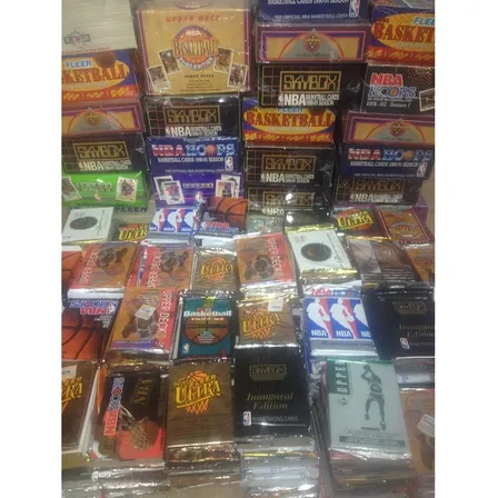 100 Tarjetas De Baloncesto Vintage Nba En Paquetes Sellados