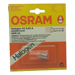 Bombillas Miniatura Halogeno 4 V 0.85 A Hpr 53 Osram Bombillas Miniatura Halogeno 4 V 0.85 A Hpr 53 Osram