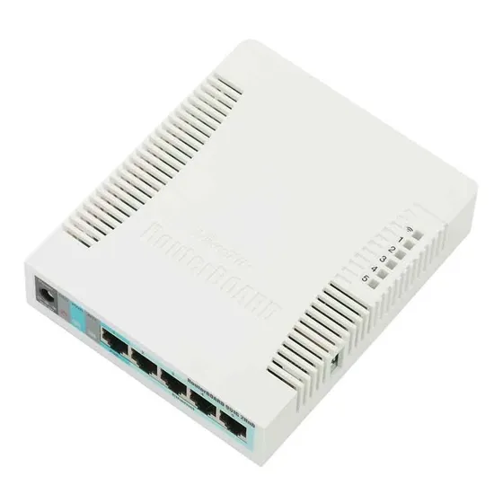Router Gigabit Mikrotik Rb951g-2hnd 128mb 1w De Potencia