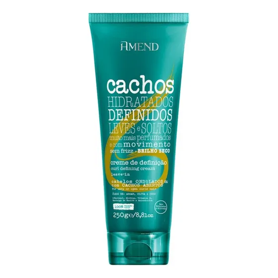 Leave In Amend Cachos Cabelos Ondulados 250g