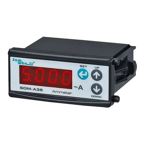 Amperímetro Digital Sdm-a36 220v/5-9975a/60hz
