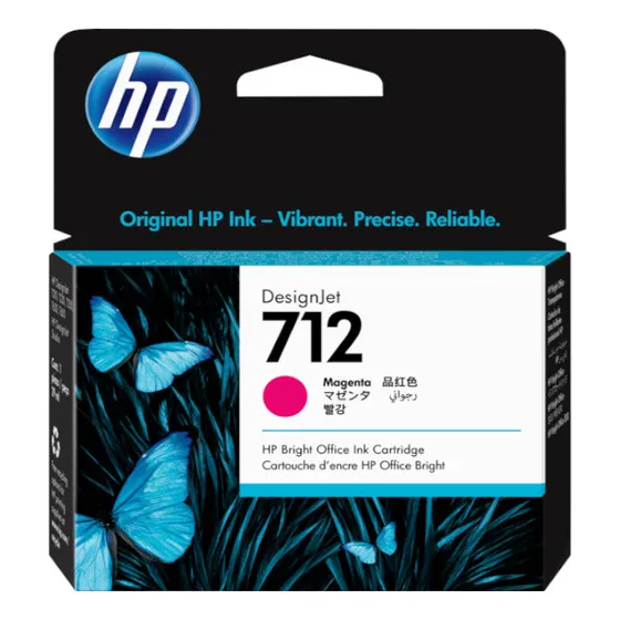 Cartucho De Tinta Hp Designjet 712 29-ml Magenta