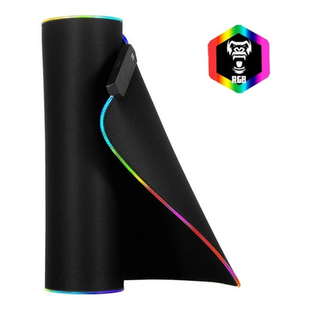 Mouse Pad Rgb Speed King 80x30 Cl-mpk910 Clanm Cor Preto Mouse Pad Rgb Speed King 80x30 Cl-mpk910 Clanm Cor Preto