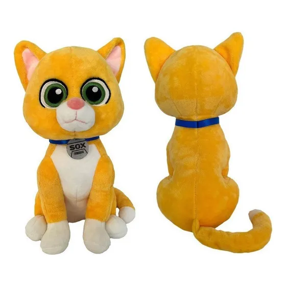 L Brinquedo De Pelúcia Buzz Lightyear Sox Robô Gato 25cm