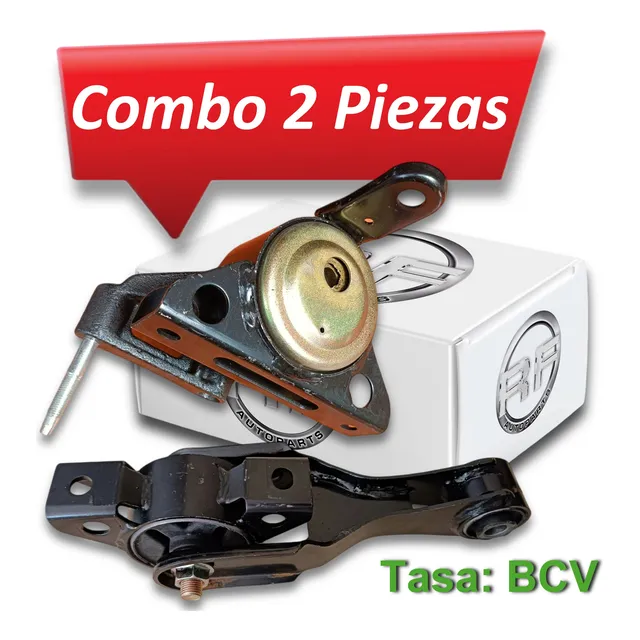 Base De Motor Derecha Y Base Caja Central Spark Combo