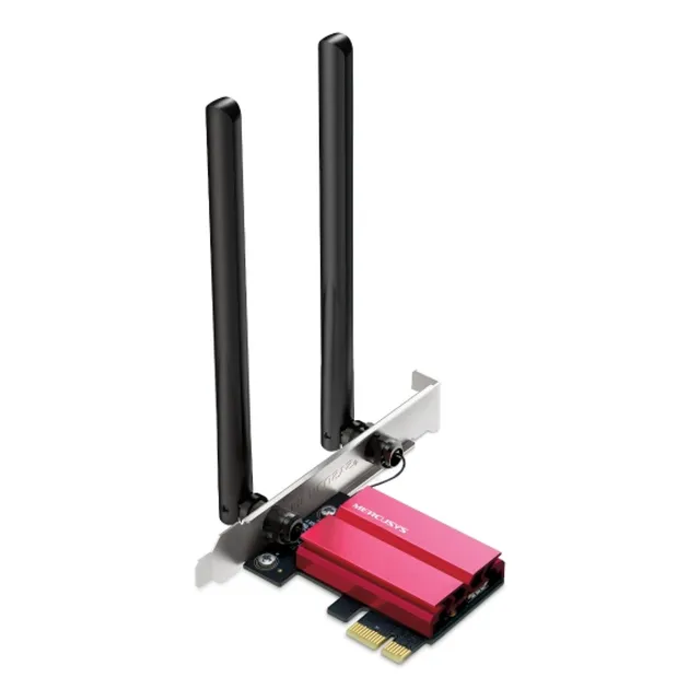 Adaptador Pci Express Tribanda Wifi 6e Mercusys Ma86xe Bt