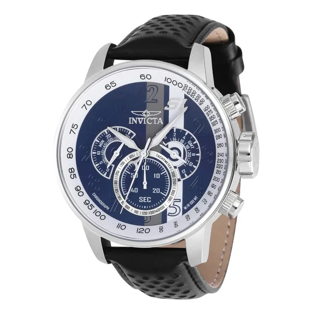 Cronógrafo De Cuarzo Invicta 39023 S1 Rally Con Esfera Azul,
